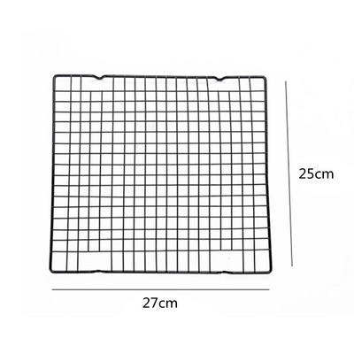 2 veličine, jednoslojna rešetka za hlađenje od nehrđajućeg čelika, pladanj, biskvit, stalak za kruh, kolače, roštilj, tava za pečenje kolačića, kućanski alati