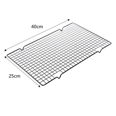 2 veličine, jednoslojna rešetka za hlađenje od nehrđajućeg čelika, pladanj, biskvit, stalak za kruh, kolače, roštilj, tava za pečenje kolačića, kućanski alati