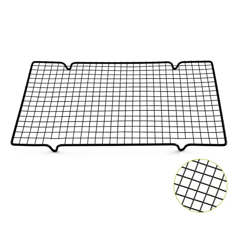 2 veličine, jednoslojna rešetka za hlađenje od nehrđajućeg čelika, pladanj, biskvit, stalak za kruh, kolače, roštilj, tava za pečenje kolačića, kućanski alati