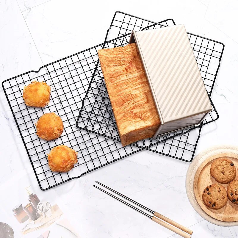 2 veličine, jednoslojna rešetka za hlađenje od nehrđajućeg čelika, pladanj, biskvit, stalak za kruh, kolače, roštilj, tava za pečenje kolačića, kućanski alati