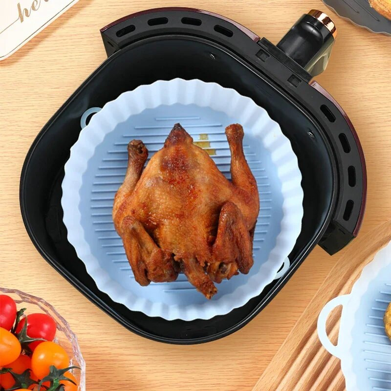 18 cm oro gruzdintuvės orkaitės kepimo padėklas, kepta vištiena