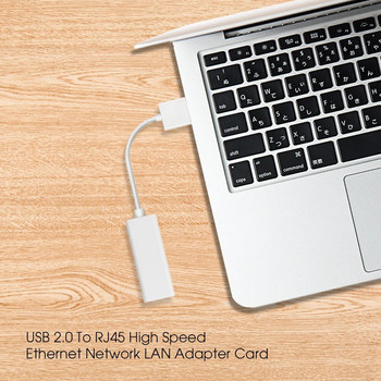 Kebidu Portable USB 2.0 To RJ45 Card Network 10Mbps Micro USB To RJ45 Ethernet Lan Adapter for PC Laptop Windows XP 7 8