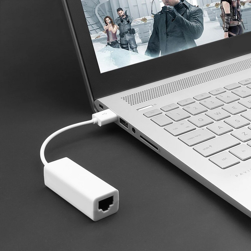 „Kebidu“ nešiojamasis USB 2.0 į RJ45 tinklo plokštę 10 Mbps mikro USB į RJ45 eterneto LAN adapteris, skirtas asmeniniam nešiojamajam kompiuteriui „Windows XP 7 8“