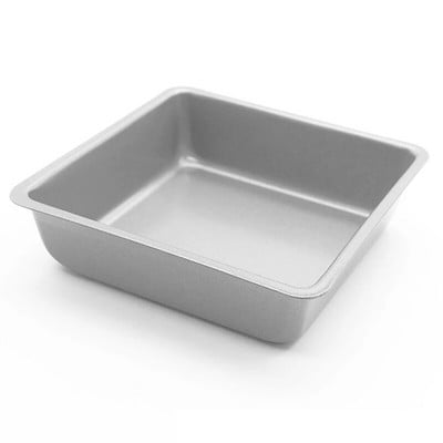 Τετράγωνη φόρμα μίνι κέικ 4 ιντσών Αντικολλητική φόρμα ψωμιού πίτσας Ταψί για κέικ από ανθρακούχο χάλυβα Ταψί ψησίματος Σκεύη ψησίματος Αξεσουάρ κουζίνας