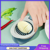 Krájače zeleniny a ovocia, odolné voči opotrebovaniu, krájač vajec z nehrdzavejúcej ocele, krájač na formy na vajíčka, kuchynské krájacie pomôcky, krájače vajec