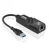 Laidinis USB 3.0 į Gigabit Ethernet RJ45 LAN (10/100/1000) Mbps tinklo adapteris Ethernet tinklo plokštė, skirta PC Drop Shop