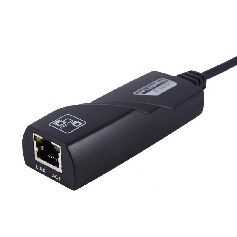 Laidinis USB 3.0 į Gigabit Ethernet RJ45 LAN (10/100/1000) Mbps tinklo adapteris Ethernet tinklo plokštė, skirta PC Drop Shop