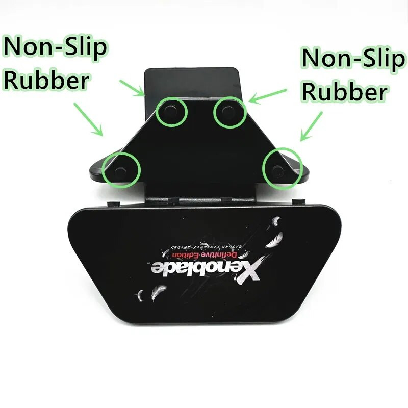 Naujas valdiklio ekrano stovas, skirtas „Nintendo Switch Pro“ dokų stočiai, skirtas „XBOX One“ / PS4 žaidimų pulto laikiklio rankenai, rožinė juoda