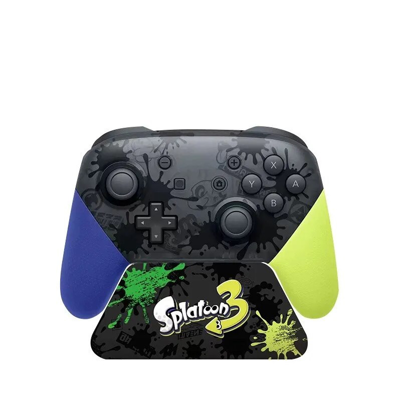 Naujas valdiklio ekrano stovas, skirtas „Nintendo Switch Pro“ dokų stočiai, skirtas „XBOX One“ / PS4 žaidimų pulto laikiklio rankenai, rožinė juoda