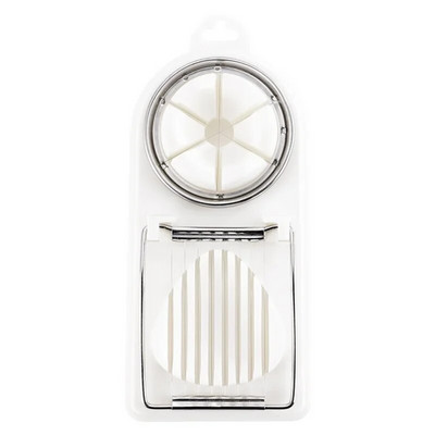 Daugiafunkcinis kiaušinių pjaustytuvas nerūdijančio plieno kiaušinių pjaustyklės pjaustytuvas Gėlės formos pietų mėsos pjaustyklės virtuvės prietaisai