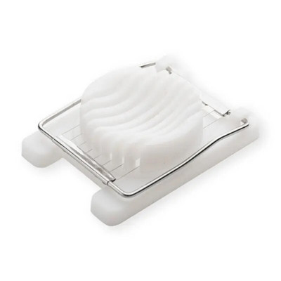 Daugiafunkcinės kiaušinių pjaustyklės nerūdijančio plieno pjaustyklės Įmantrus kiaušinių pjaustymo įrankis Pagrindinis du viename Kiaušinių pjaustytuvas Virtuvės prietaisai