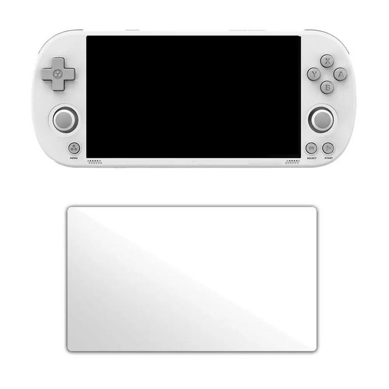 Trimui Smart Pro ekraanikaitse HD pehme PET kaitsekile jaoks, tolmu- ja kriimustuskindel käepide, ekraaniosade tarvikud