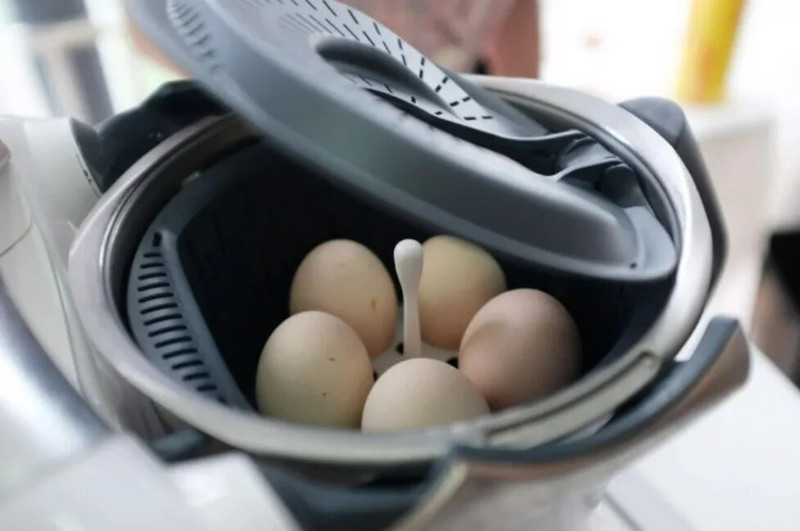 Kiaušinių garų lentynėlė Daugiafunkcinis puodas Garintuvas padėklas Kiaušiniai Brakonieriai Virtuvės maisto gaminimo reikmenys Thermomix TM6 TM5 TM31