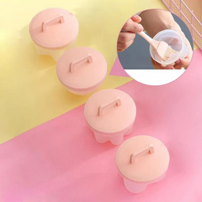 Namų virtuvė Virtų kiaušinių 4 dalių Kūrybinis pusryčių kiaušinių garintuvas Mielas animacinių filmų kiaušinių formelių rinkinys Virtuvės virtų kiaušinių kiaušinių viryklė