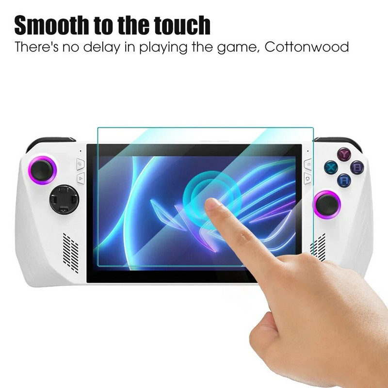 1/2/3TK kaitsekile karastatud klaas Asus ROG Ally konsoolide tarvikud 9H kõvadusega kriimustusvastane ekraanikaitse