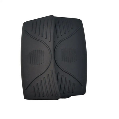 2 vnt. Silikoninis nuo nuplikimo puodo rankenos dangtelis neslystantis puodo ausų spaustuko rankovės, skirtos kepti ketaus keptuvės puodo ausinės rankovės virtuvės įrankis