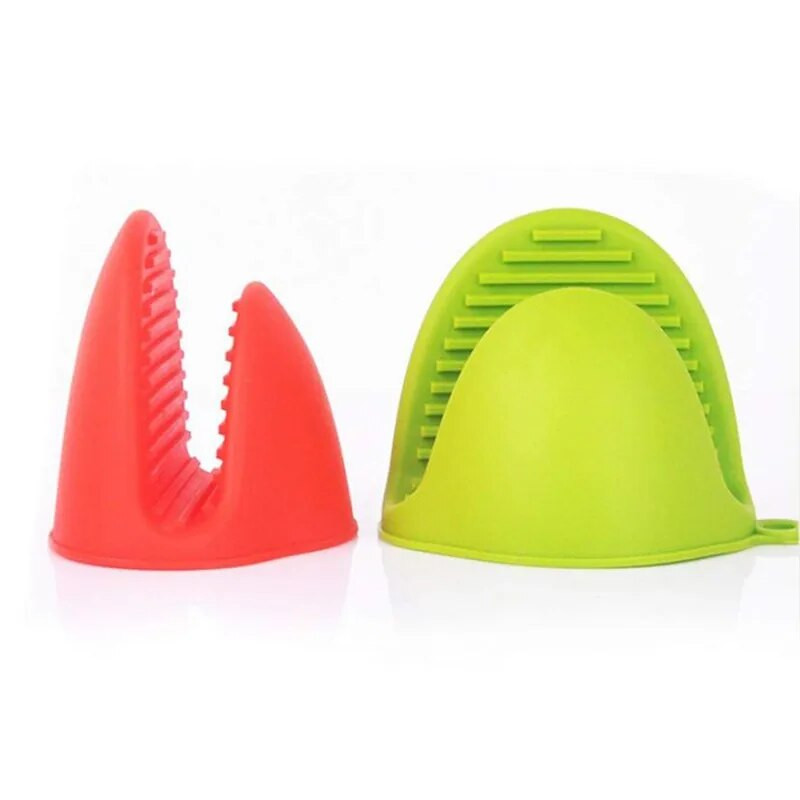 2 db vastag sütő szilikon sütőkesztyű mikrohullámú sütő kesztyű hőszigetelő csúszásgátló fogantyúk edénykapcsok konyhai kütyük