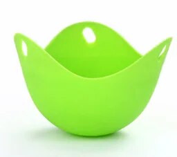 1 vnt. žalias raudonas mėlynas geltonas silikoninis kiaušinių garintuvo laikiklis.