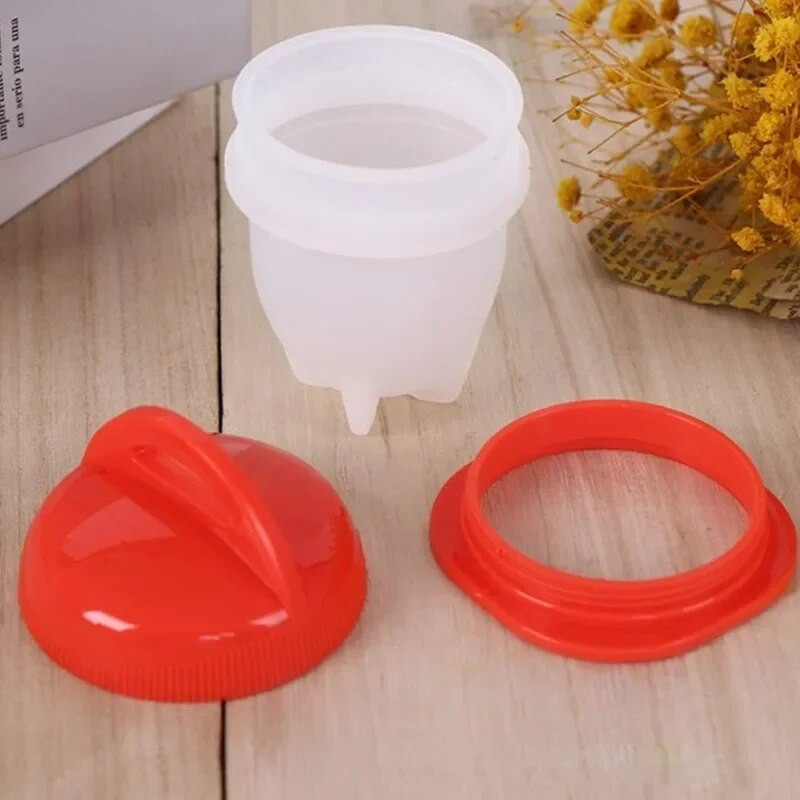 Silikoninė kiaušinių viryklė neprideganti brakonieriaiDaugiafunkciai mini kiaušiniai, formavimo puodeliai, garlaivis, virtuvės prietaisai, maisto gaminimo įrankiai, 2 vnt.