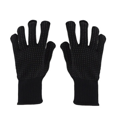 1vnt Naujas dvipusis plaukų tiesintuvas garbanojimo žnyplės kirpykla karščiui atsparios pirštinės pirštinės kirpyklos įrankiai