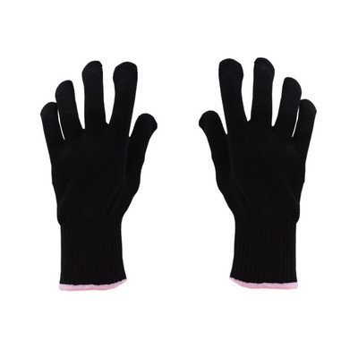 1vnt Naujas dvipusis plaukų tiesintuvas garbanojimo žnyplės kirpykla karščiui atsparios pirštinės pirštinės kirpyklos įrankiai