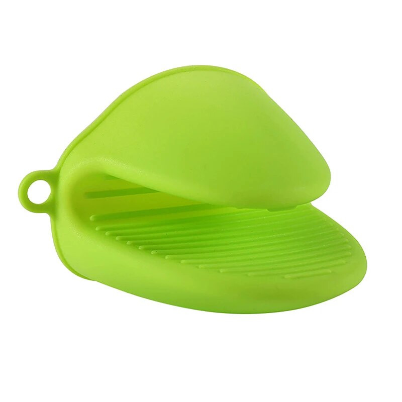 1 vnt. Silikoninės karščiui atsparios pirštinės, spaustukai, izoliacija, neslystantis, neslystantis puodo laikiklis, spaustukas kepimui kepimo orkaitės pirštinės