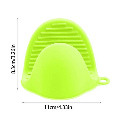 Storos silikoninės orkaitės pirštinės, karščiui atsparios mikrobangų krosnelės rankenos gaminimui, neslystančios, nenudeginančios puodo laikiklio spaustukai, skirti virtuvės laivui