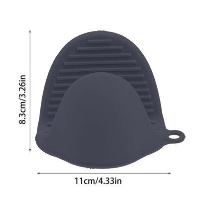 Storos silikoninės orkaitės pirštinės, karščiui atsparios mikrobangų krosnelės rankenos gaminimui, neslystančios, nenudeginančios puodo laikiklio spaustukai, skirti virtuvės laivui