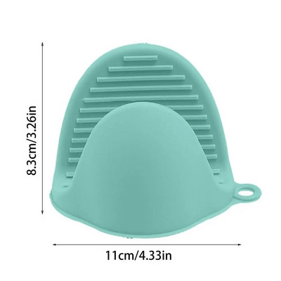 Storos silikoninės orkaitės pirštinės, karščiui atsparios mikrobangų krosnelės rankenos gaminimui, neslystančios, nenudeginančios puodo laikiklio spaustukai, skirti virtuvės laivui