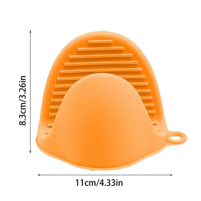 Storos silikoninės orkaitės pirštinės, karščiui atsparios mikrobangų krosnelės rankenos gaminimui, neslystančios, nenudeginančios puodo laikiklio spaustukai, skirti virtuvės laivui