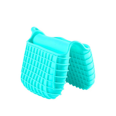 1 vnt. Silikoninė šilumą izoliuojanti orkaitės pirštinė, puodo laikiklis, apsaugantis nuo karšto puodo spaustuko virimo žiupsnelio rankenos virtuvės priedai