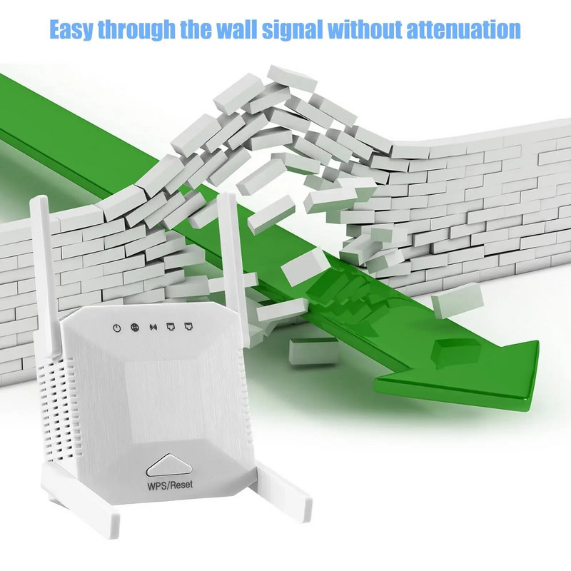 1200Mbps bezvadu WiFi atkārtotājs Wifi signāla pastiprinātājs divjoslu 2,4G 5G WiFi signāla paplašinātājs paplašinātājs interneta pastiprinātājs WPS maršrutētājs