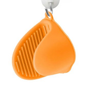 Aomily 1 τεμ. σιλικόνης ανθεκτικά στη θερμότητα γάντια κλιπ μόνωση Αντιολισθητική αντιολισθητική θήκη για κατσαρόλα Κλιπ μαγειρέματος Γάντια φούρνου ψησίματος