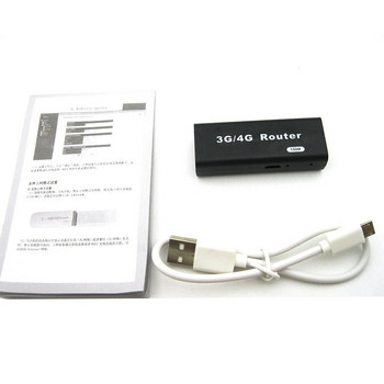 Mini 3G WiFi Wlan Hotspot IEEE 802.11b/g/n AP клиент 150Mbps RJ45 Поддръжка на безжичен рутер 3G USB модем