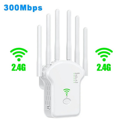 1200Mbps bezvadu WiFi atkārtotājs WiFi signāla atkārtotājs divjoslu 2.4G 5G WiFi paplašinātājs antenas tīkla pastiprinātājs WPS maršrutētājs