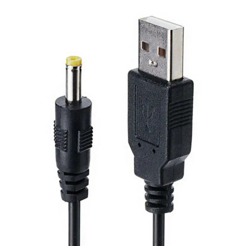 1 vnt 80 cm 5 V USB į DC maitinimo įkrovimo kabelis Įkrovimo laidas 4,0 x 1,7 mm kištukas 5 V 1 A maitinimo įkrovimo kabelis, skirtas PSP 1000/2000/3000
