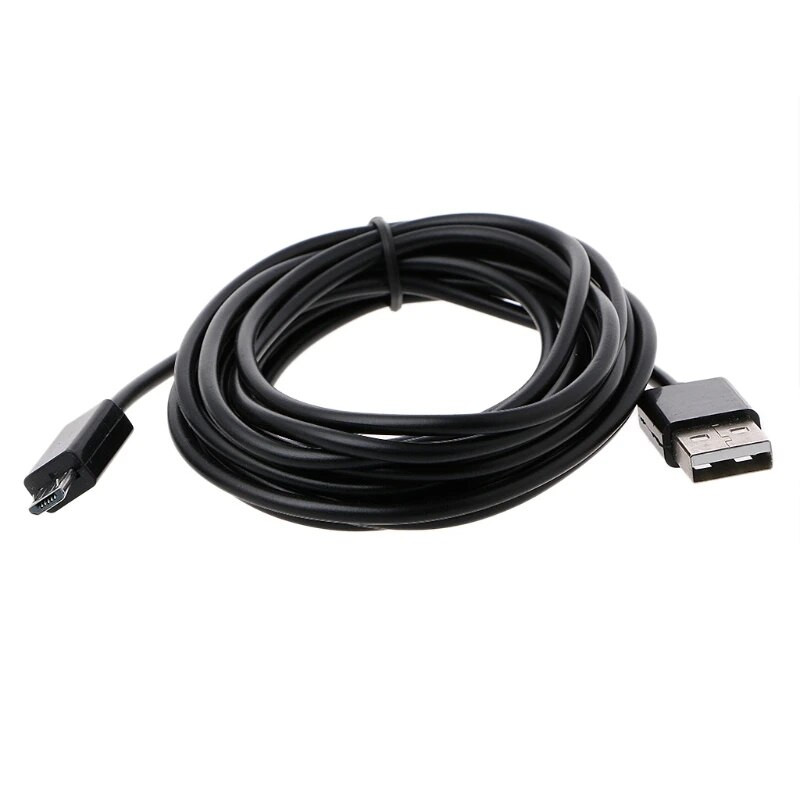 Ilgas 3 metrų mikro USB įkrovimo maitinimo laidas, skirtas PS4 Xbox One valdikliams Drop Shipping