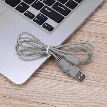 1m USB кабел за зареждане за Nintendo WII U Host Gaming Controller Data Power Charger Wire Cord Gamepad Console Power Supply Lines