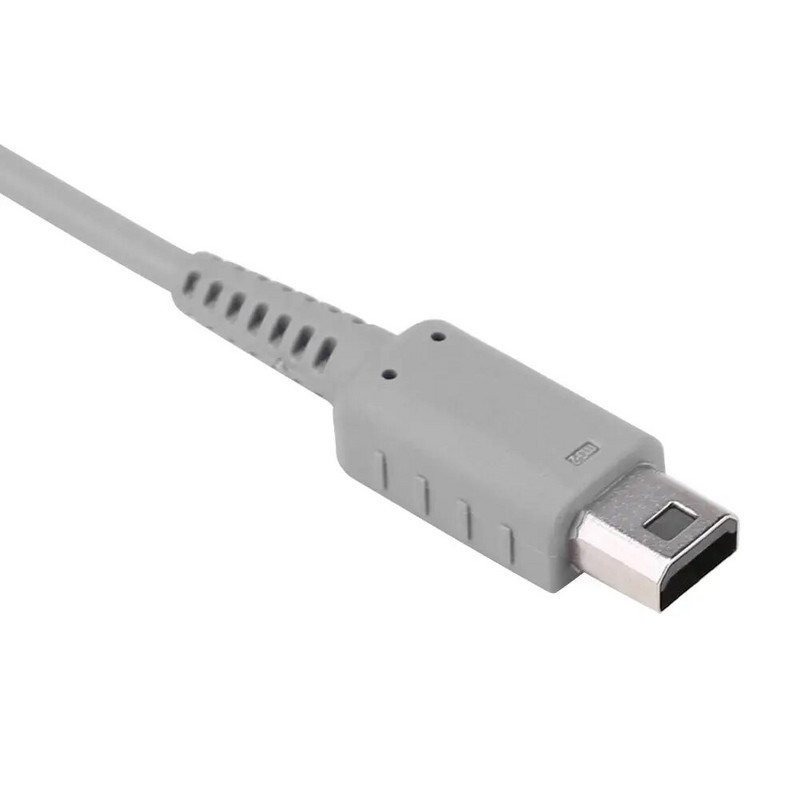 1 m USB įkrovimo laidas, skirtas Nintendo WII U pagrindinio žaidimų valdiklio duomenų maitinimo įkroviklio laidiniam laidui žaidimų pulto konsolės maitinimo linijoms