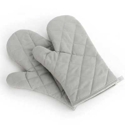 1vnt neslystantis mikrobangų krosnelės pirštinės izoliuotas virtuvės įrankis kepimo pirštinės medvilnė karščiui atspari kumštinės pirštinės priedai