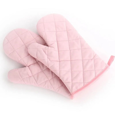 1vnt neslystantis mikrobangų krosnelės pirštinės izoliuotas virtuvės įrankis kepimo pirštinės medvilnė karščiui atspari kumštinės pirštinės priedai