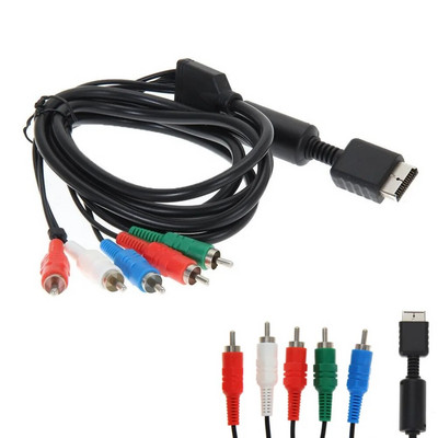 1,8 м/6 фута HDTV AV аудио видео кабел AV A/V компонентен кабел Кабел за кабел за Sony PlayStation 2 3 PS2 PS3