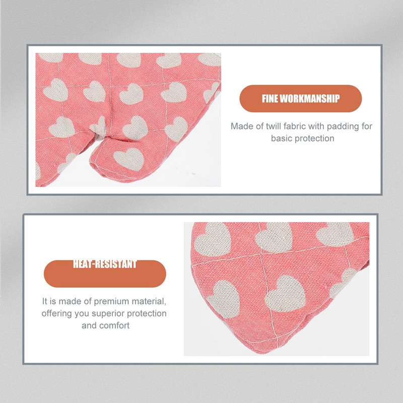 Gyerek sütőkesztyű Konyhai Hőálló kesztyű Poliészter Mikrohullámú sütőkesztyű Főzőkesztyű Gyerekeknek