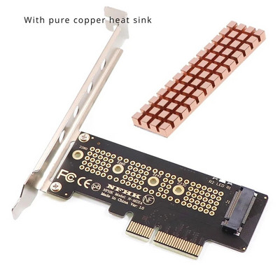 Προσαρμογέας NVME Pro M.2 NVME Pro SSD σε κάρτα προσαρμογέα PCIe Κάρτες PCIe για κάρτα υπολογιστή Προσαρμογέας Pci Express M2 με ψύκτρα