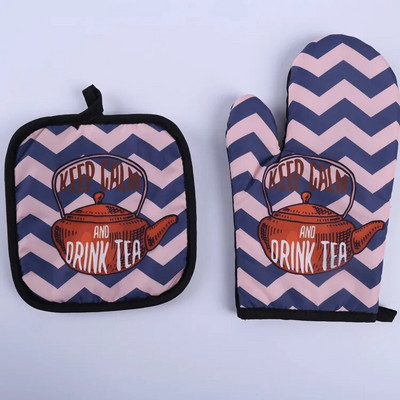 Mikrobangų krosnelės pirštinės 2 vnt Orkaitės pirštinės, karščiui atsparios puodo laikiklio pagalvėlės, apsauginės orkaitės pirštinės, virtuvės buitinės pirštinės