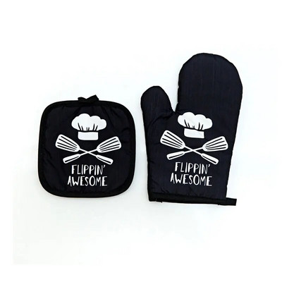 Mikrobangų krosnelės pirštinės 2 vnt Orkaitės pirštinės, karščiui atsparios puodo laikiklio pagalvėlės, apsauginės orkaitės pirštinės, virtuvės buitinės pirštinės
