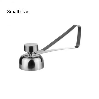 Nerūdijančio plieno kiaušinių atidarytuvas Virtų kiaušinių lukštų daužiklis Metalinis kiaušinių lukštų atidarytuvas kreminio pudingo gaminimui virtuvės kepimo reikmenys