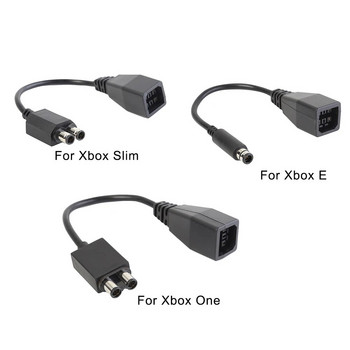 За Microsoft Xbox 360 към Xbox Slim/One/360 E AC захранващ адаптер Кабел Конвертор Многофункционален кабел за пренос на данни за игри 1,6M