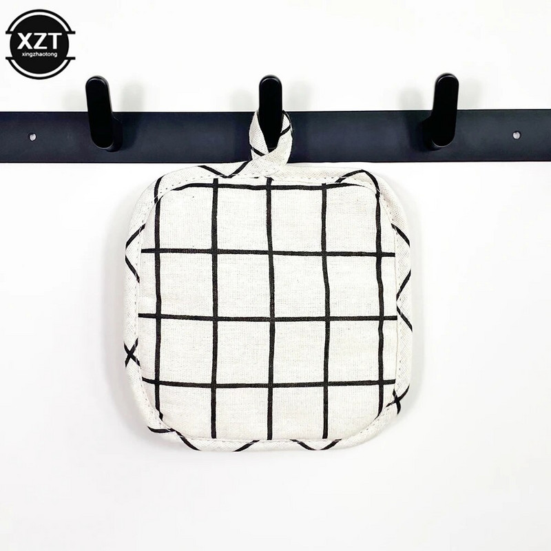 Šiaurės šalių medvilninis izoliacinis padėklas, sutirštintas medvilninis pledas, mikrobangų krosnelės izoliacinis padėklas virtuvės nuo karščio padėkliukas Creative Bowl kilimėlis