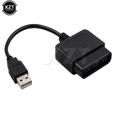 NAUJAS USB adapterio keitiklio laidas žaidimų valdikliui, skirtas Sony PS2 į PS3 PlayStation Joypad GamePad PC vaizdo žaidimų priedai